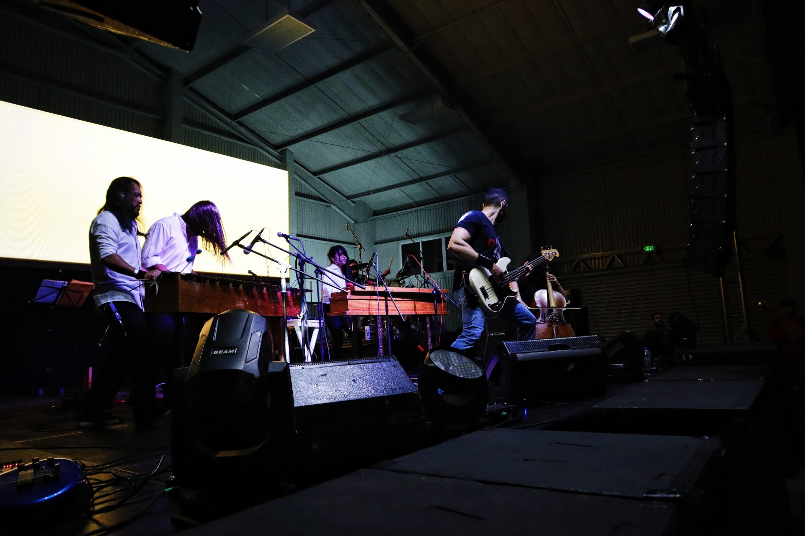 Marimba Contemporánea de Guatemala Concierto apertura a Jose Andrea