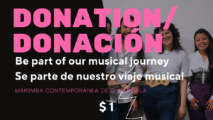 Donación Marimba Contemporánea de Guatemala